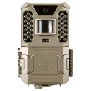 Bushnell Prime Low Glow Trail Camera - 24MP Image Quality, 1080p HD Video, Advanced Sensor Technology for Clear Nighttime Captures, Brown