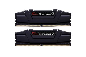 g.skill ripjaws v series (intel xmp) ddr4 ram 32gb (4x8gb) 4000mt/s cl15-16-16-36 1.50v desktop computer memory udimm - black (f4-4000c15q-32gvk)