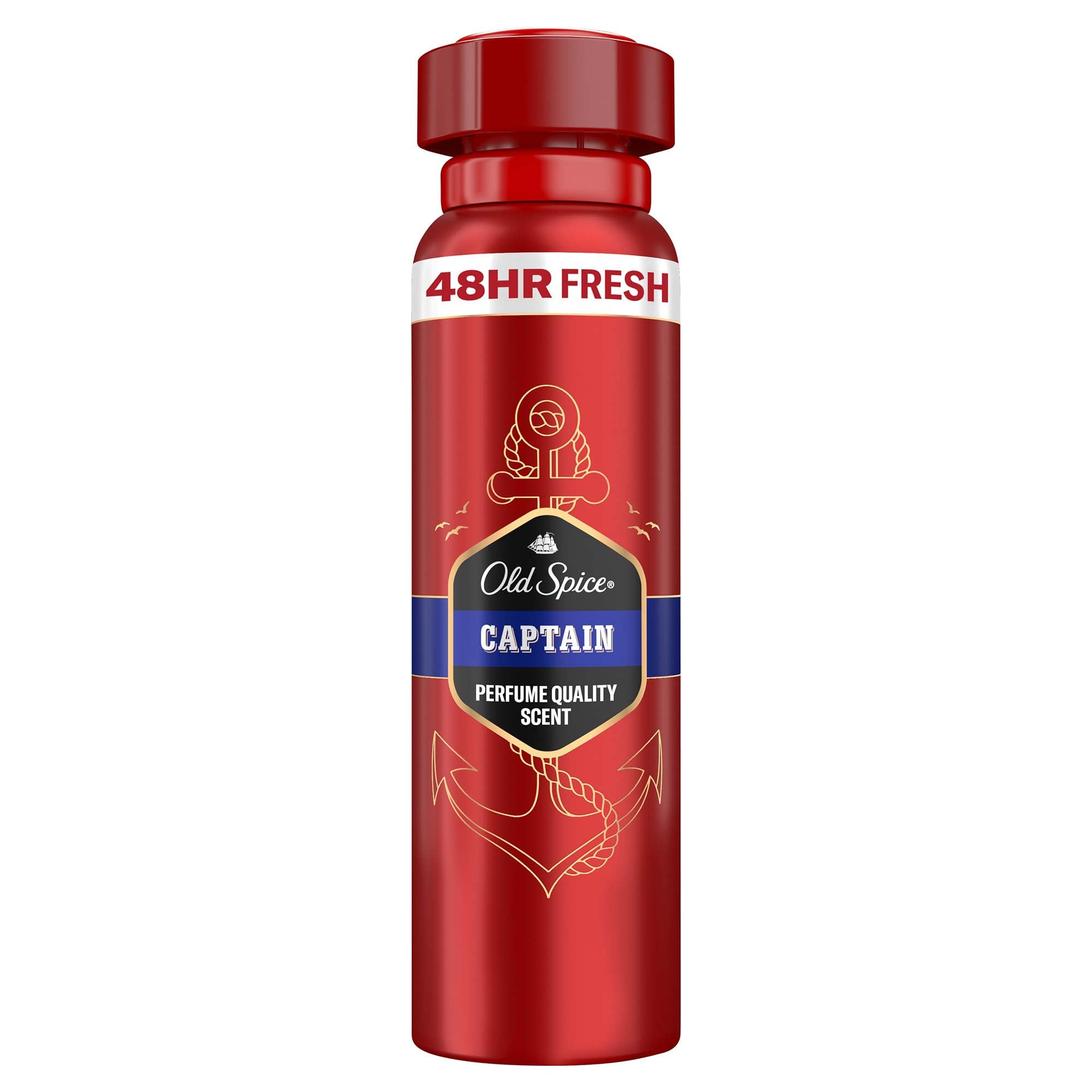 Old Spice Deodarant Spray Captain 6 Pack