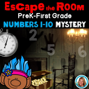 escape room math mystery numbers 1-10