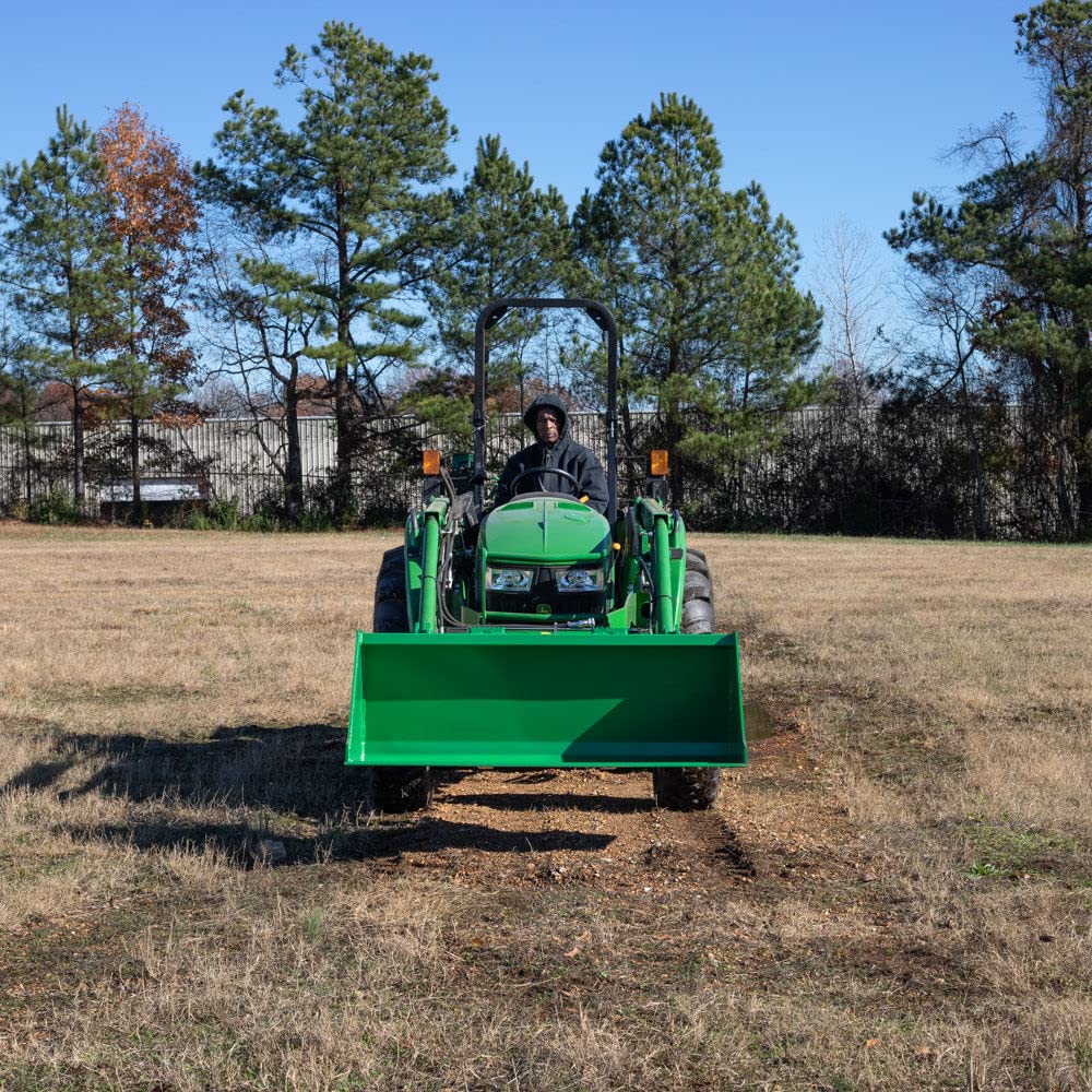 Titan Attachments Bucket Attachment 72" Fits John Deere Hook and Pin Tractors