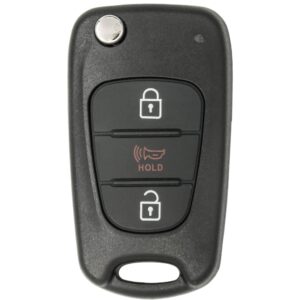 keyless2go replacement for keyless entry remote head flip car key fob for kia soul vehicles nyoseksam11atx (am11my) 95430-2k250