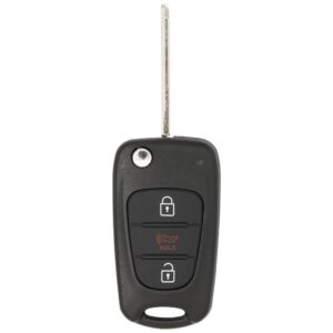 Keyless2Go Replacement for Keyless Entry Remote Head Flip Car Key Fob for Kia Soul Vehicles NYOSEKSAM11ATX (AM11MY) 95430-2K250