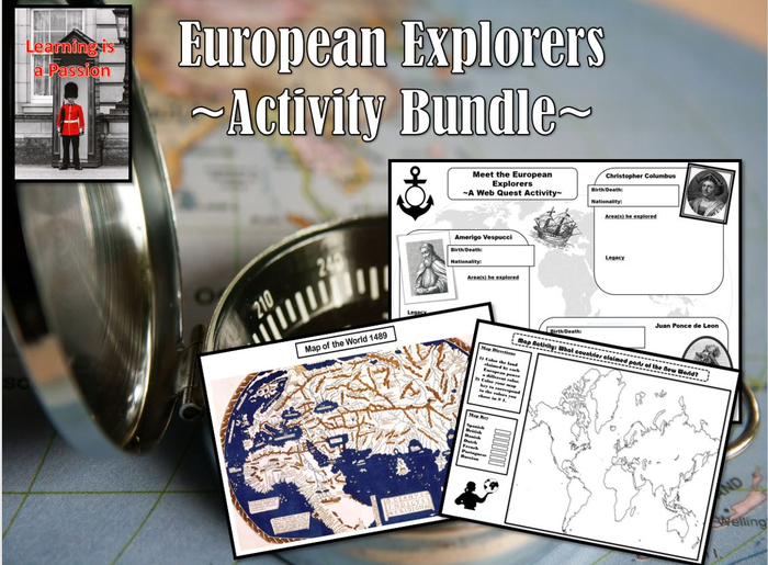 European Exploration ~Student Activity Bundle~