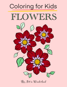 flowers printable coloring pages for kids