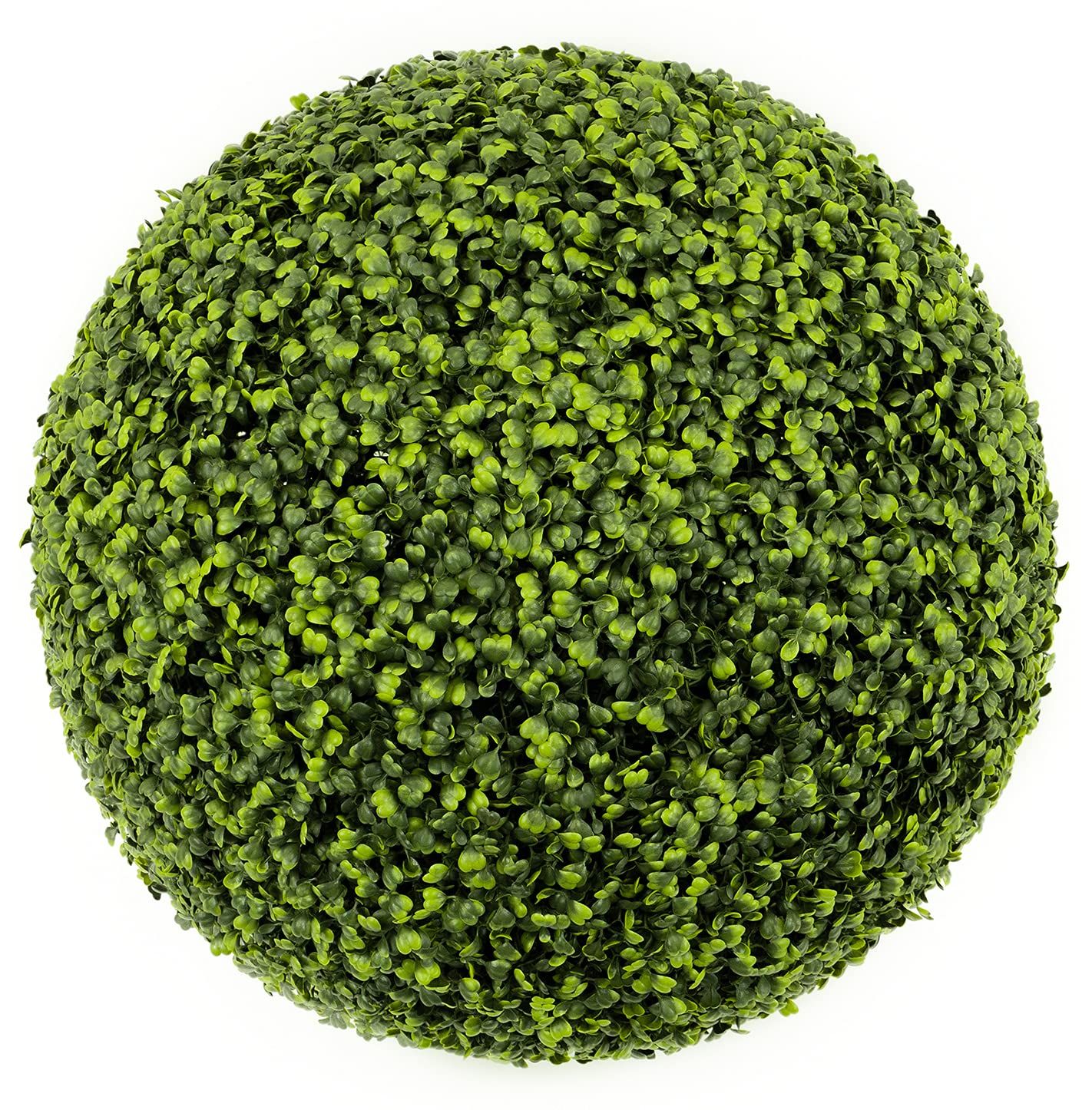 Artificial Plant Topiary Ball Boxwood 22" - Ivy Balls Indoor/Outdoor - Top Turf wholesale Decorative Plants for Home, Wedding, Offices and More