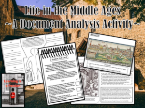 world history: life in the middle ages ~a document analysis~ | distance learning