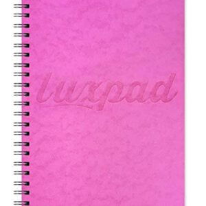 Luxpad 120 Page A5 FSC Wirebound Notebook with Durable Pressboard Covers [Assorted Pack of 10]