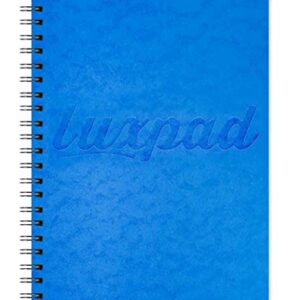 Luxpad 120 Page A5 FSC Wirebound Notebook with Durable Pressboard Covers [Assorted Pack of 10]