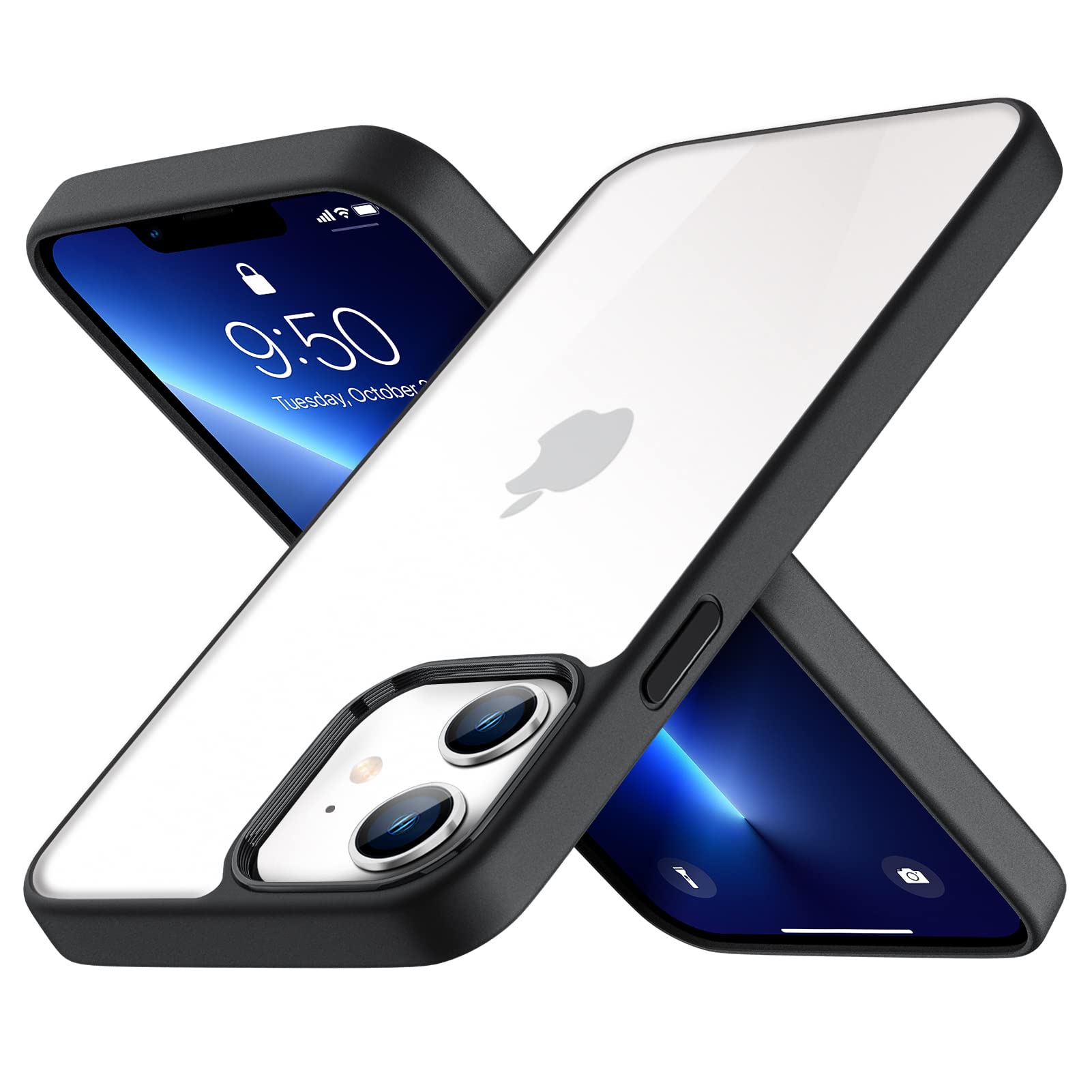 ORIbox for iPhone 11 Case, Slim Phone Case for iPhone 11 6.1",Slim Thin Shockproof Anti-Fall Translucent Matte,Not Yellowing