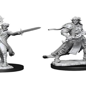 WizKids Pathfinder Deep Cuts Unpainted Miniatures: Wave 11: Male Elf Magus