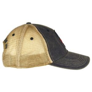 7.62 Design Double Tap Vintage Trucker Hat Navy