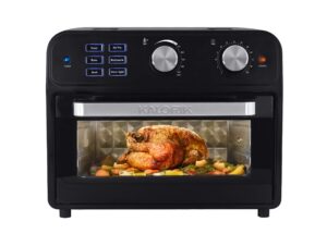 kalorik afo 46110 bk 22 quart digital air fryer toaster oven, black