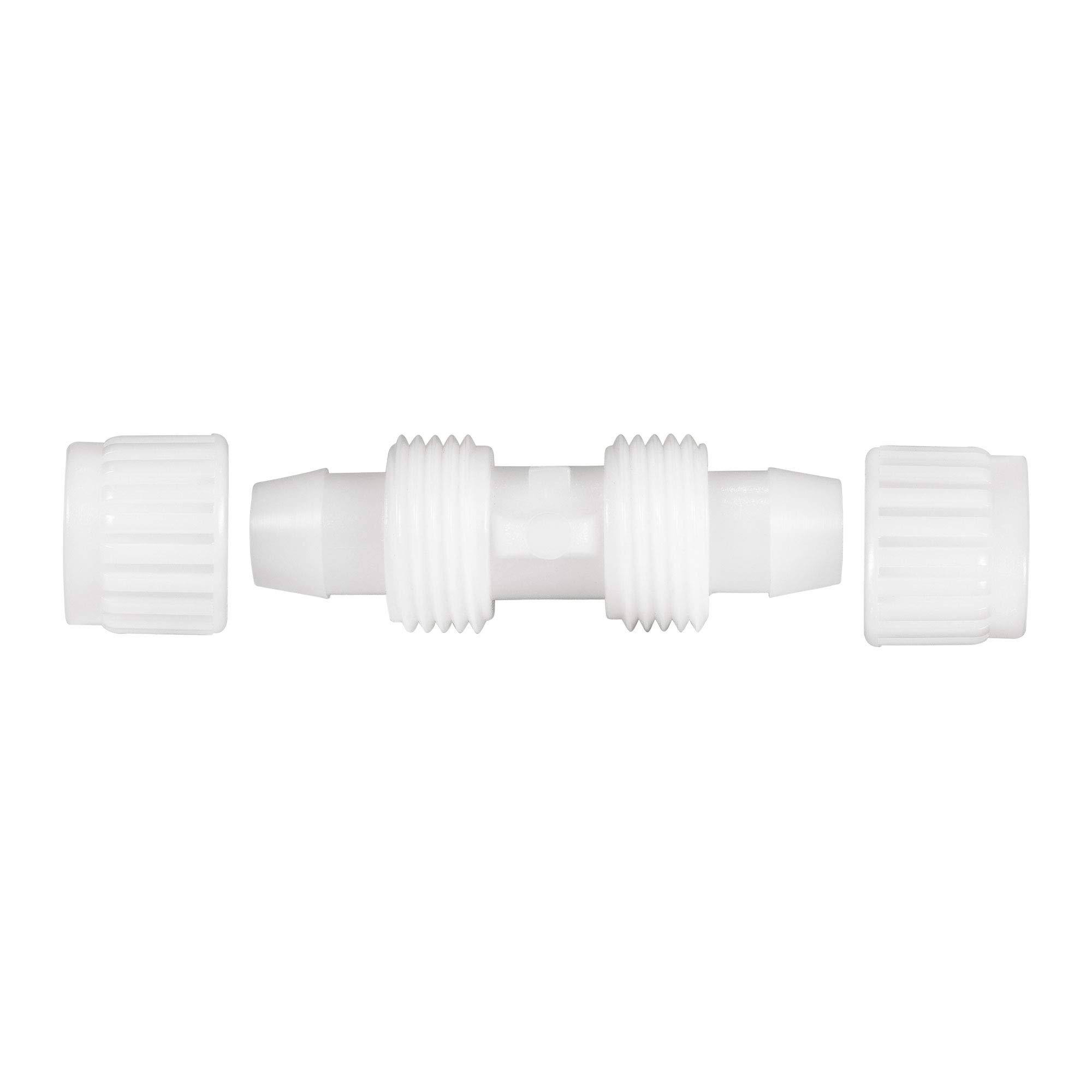 RecPro RV Plumbing Hardware | 06840 | 0.5" Compression to Compression Coupler | Pex Pipe/Tubing Fittings (2 Fittings)