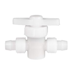 RecPro RV Plumbing Hardware | 06880 | 1/2" Compression Type 2-Way Stop Valve | Shutoff Fitting | Pex Pipe/Tubing Fittings (1 Fitting)