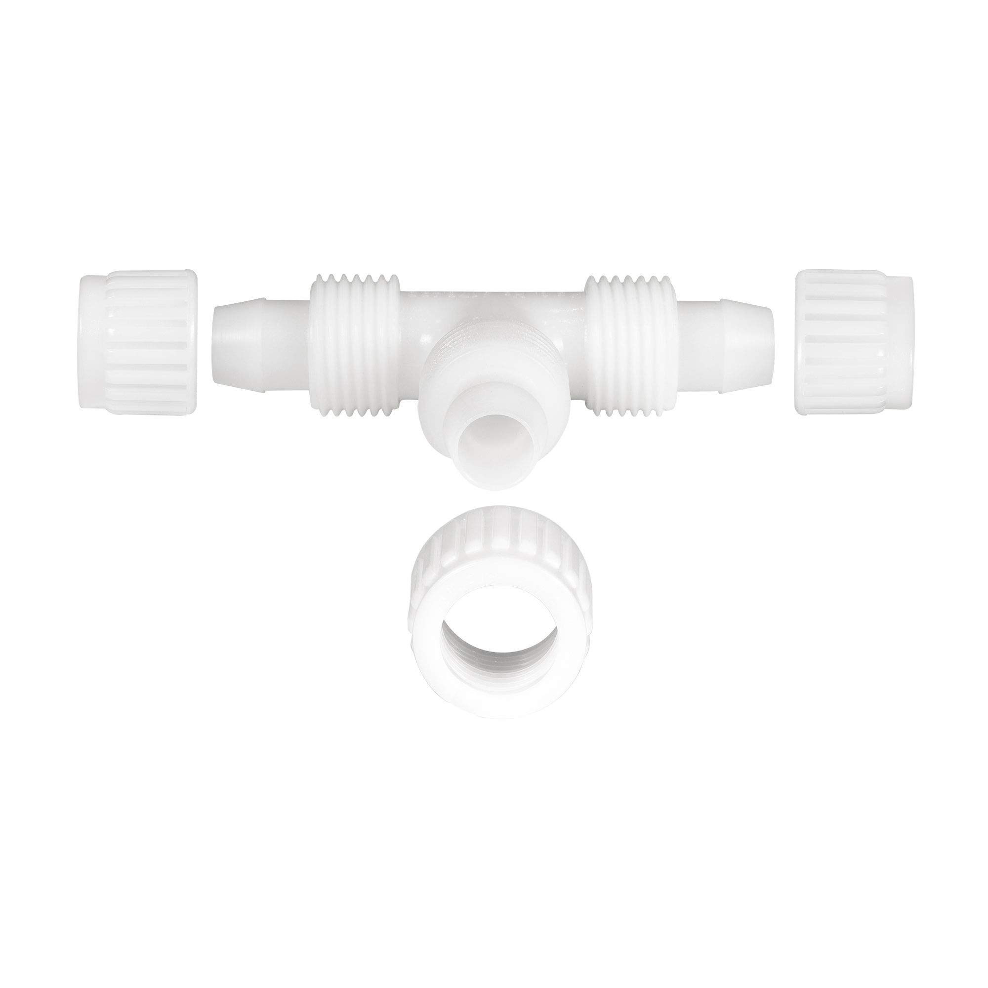 RecPro RV Plumbing Hardware | 06820 | 3-Way Compression Tee Fitting | Pex Pipe/Tubing Fittings (5 Fittings)