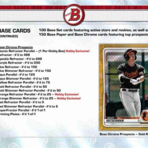 2020 Bowman MLB Baseball RETAIL box (24 pks/bx)