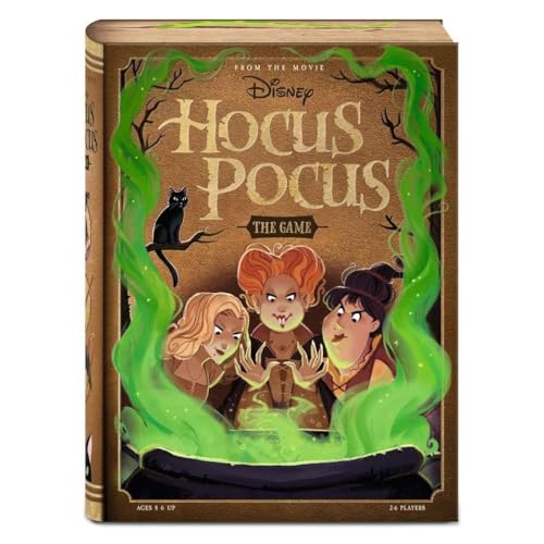 Ravensburger Disney Hocus Pocus: The Game for Ages 8 an Up - A Cooperative Game of Magic and Mayhem