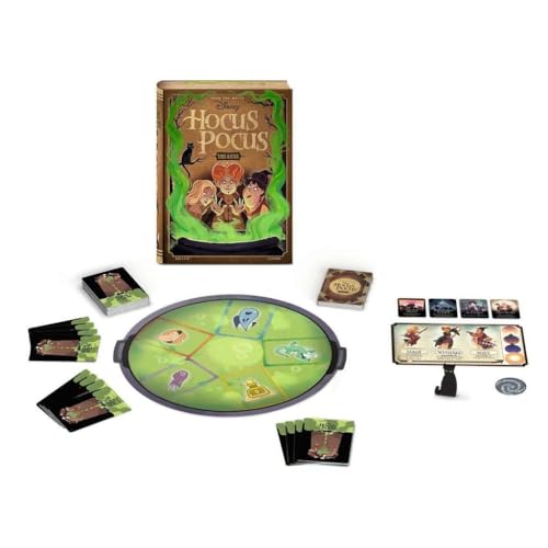 Ravensburger Disney Hocus Pocus: The Game for Ages 8 an Up - A Cooperative Game of Magic and Mayhem