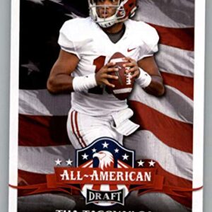 2020 Leaf Draft #62 Tua Tagovailoa RC Rookie Football Trading Card