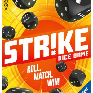 Ravensburger Strike - Classic Dice Game for Kids and Adults - Roll. Match. Win!