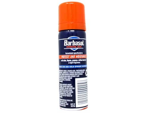 Barbasol Shaving Cream Sensitive Skin (Pack of 2)