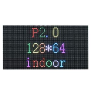 p2mm small pitch indoor 128x64 pixel smd stage led module, led screen panel, module size 256mm128mm, scan mode 1/32 scan, abcde panel (rgb, 256128mm) (rgb, 256128mm)