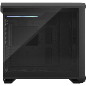 Fractal Design Torrent Black - Light Tint Tempered Glass Side Panel - Open Grille for Maximum air Intake - Two 180mm PWM and Three 140mm Fans Included - Type C - ATX Airflow Mid Tower PC Gaming Case