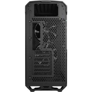 Fractal Design Torrent Black - Light Tint Tempered Glass Side Panel - Open Grille for Maximum air Intake - Two 180mm PWM and Three 140mm Fans Included - Type C - ATX Airflow Mid Tower PC Gaming Case