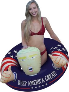 pool float donald trump keep america great - patriot american infloateble for adult