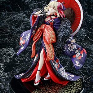 Kadokawa Fate/Stay Night: Heaven's Feel: Saber/Alter (Kimono Version) 1:7 Scale PVC Figure, Multicolor