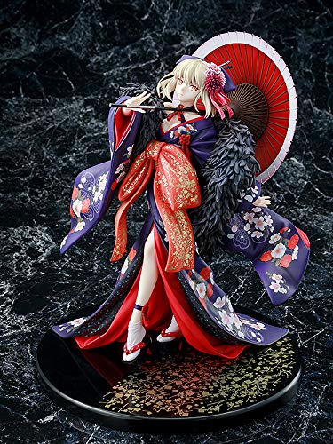 Kadokawa Fate/Stay Night: Heaven's Feel: Saber/Alter (Kimono Version) 1:7 Scale PVC Figure, Multicolor