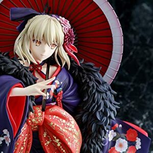 Kadokawa Fate/Stay Night: Heaven's Feel: Saber/Alter (Kimono Version) 1:7 Scale PVC Figure, Multicolor