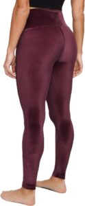 lululemon wunder lounge high-rise tight 28" velvet (garnet, 12)