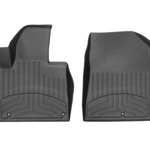 WeatherTech Custom Fit FloorLiners for Kia Telluride - 1st Row (4415321), Black