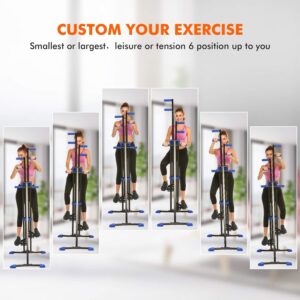 Vertical Climber Home Gym Exercise Folding Climbing Machine Exercise Bike for Home Body Trainer Stepper Cardio Workout