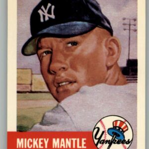 1991 Topps Archives 1953#82 Mickey Mantle New York Yankees MLB Baseball Card NM-MT