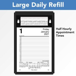 2021 Daily Desk Calendar Refill by AT-A-GLANCE, 5" x 8", Loose-Leaf, Pad Style (E4585021)