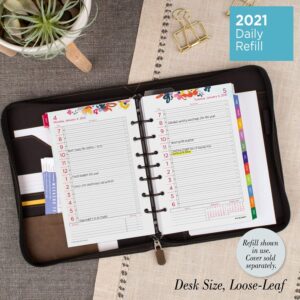 2021 Daily & Monthly Planner Refill by AT-A-GLANCE, 52111 DAY-TIMER, 5-1/2" x 8-1/2", Size 4, Kathy Davis (KD81-125-21)