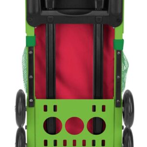 ZUCA Sport Watermelon Dew Insert with Green Frame with Flashing Wheels