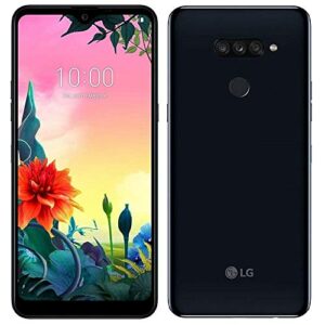 LG K50S (32GB, 3GB) 6.5" HD+ Display, Triple Camera, MIL-STD 810G Certified, US + Global 4G LTE GSM Factory Unlocked LM-X540HM - International Model (Black, 32 GB)