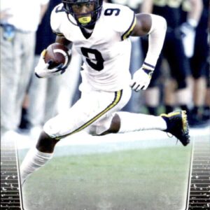 2020 Leaf Draft #30 Donovan Peoples-Jones Rookie Football Card