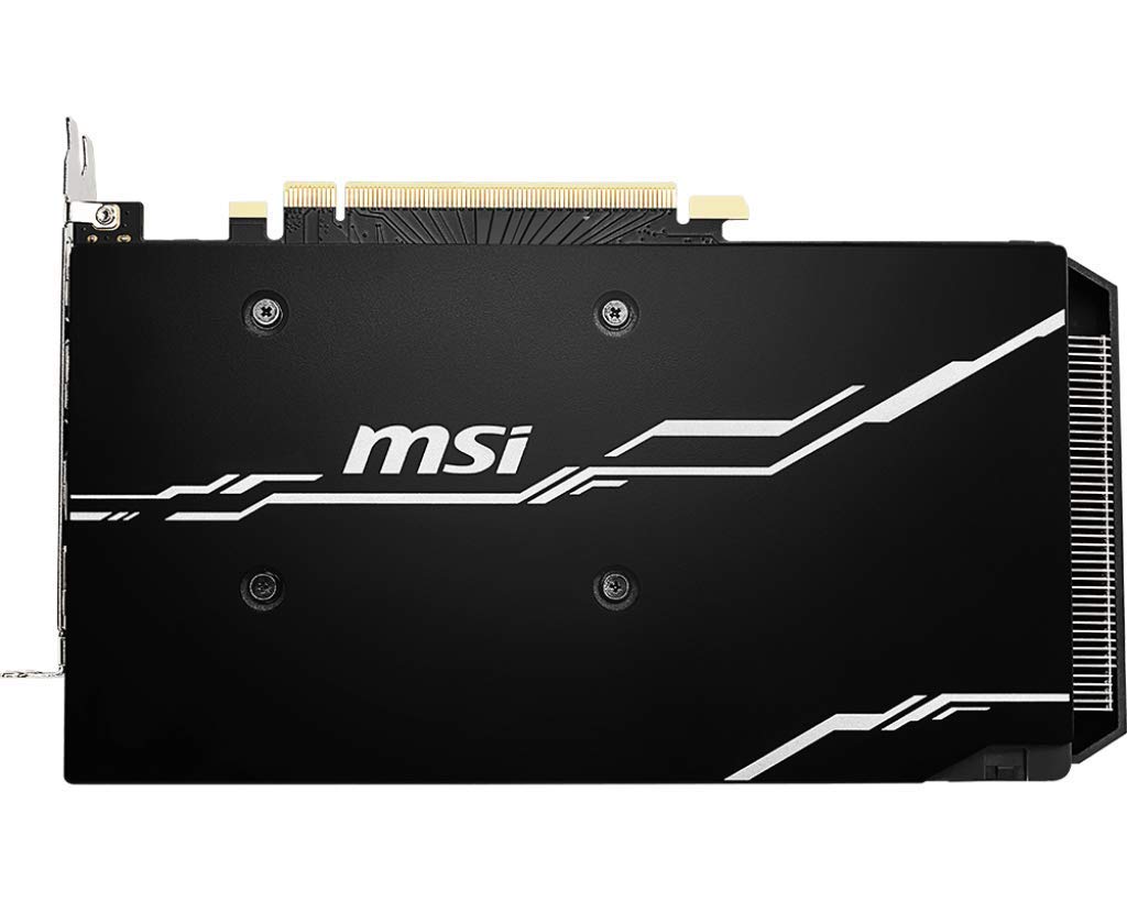 MSI Gaming GeForce RTX 2060 6GB GDRR6 192-bit HDMI/DP Ray Tracing Turing Architecture VR Ready Graphics Card (RTX 2060 Ventus 6G OC) (Renewed)