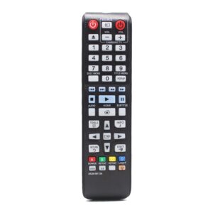 Replacement Remote Controller fit for BD-HM57C BD-F5100 BD-H6500/ZA BD-F5100/ZX Samsung DVD Blu-Ray Player