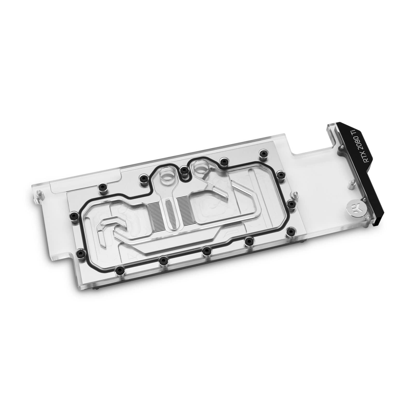 EKWB EK-Quantum Vector Direct RTX RE 2080 Ti GPU Water Block, Digital RGB, Nickel + Plexi