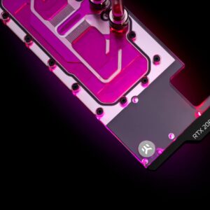 EKWB EK-Quantum Vector Direct RTX RE 2080 Ti GPU Water Block, Digital RGB, Nickel + Plexi