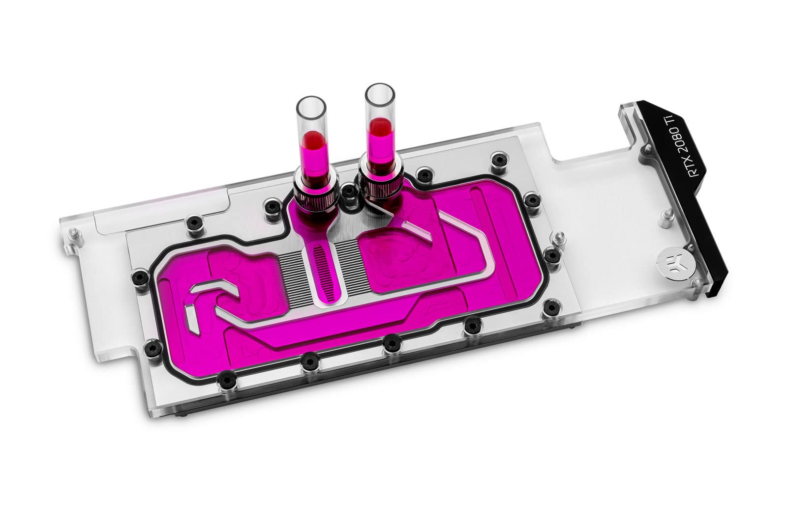 EKWB EK-Quantum Vector Direct RTX RE 2080 Ti GPU Water Block, Digital RGB, Nickel + Plexi