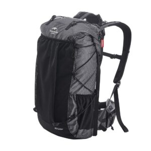 naturehike 65l internal frame hiking backpack for outdoor camping travel backpacking backpack for adult (65l, black)
