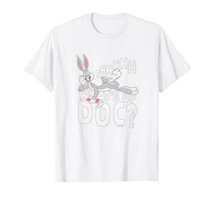 looney tunes bugs bunny what's up doc? t-shirt