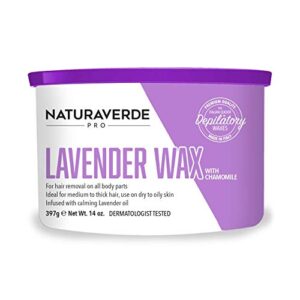 naturaverde pro lavender wax with chamomile